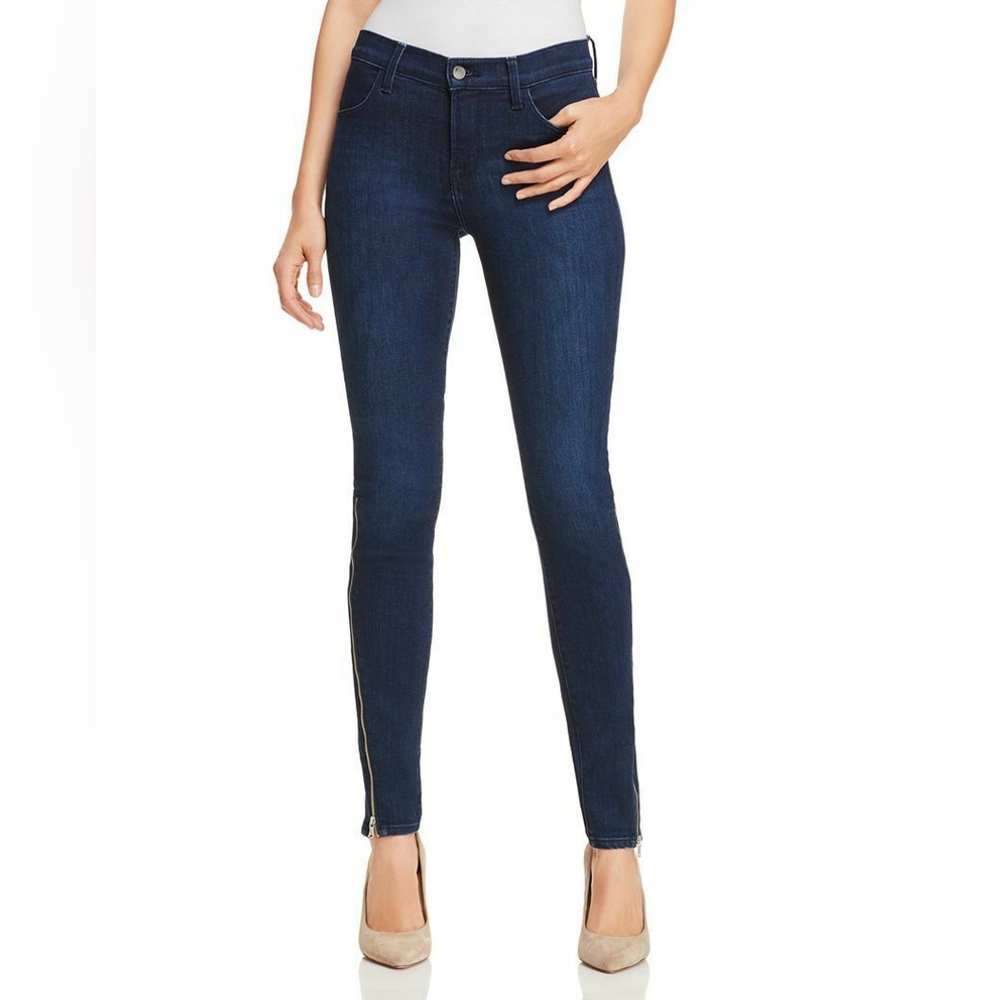 J Brand 620 Super Skinny Jeans In Stormy Size 28